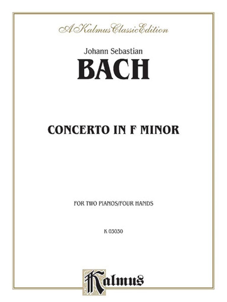 Piano Concerto in F Minor